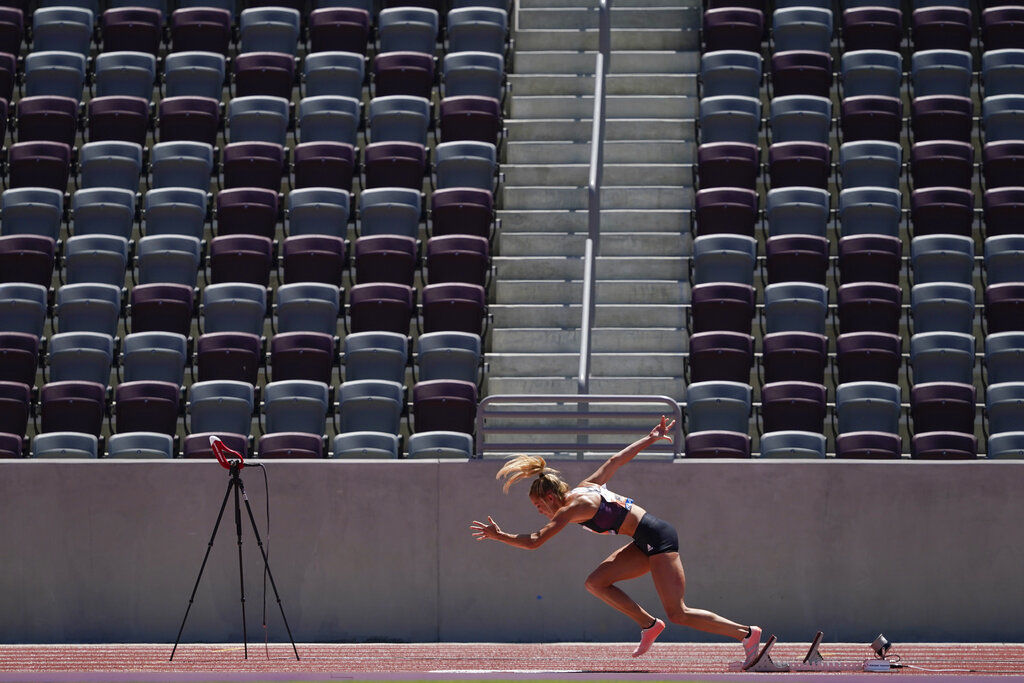 APTOPIX US Weltklasse Remote Athletics